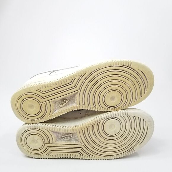 NIKE AIR FORCE 1 "AF1" LOW '07 Triple White  Sneakers. Size 7Y Women's Size 8.5 - Picture 9 of 10